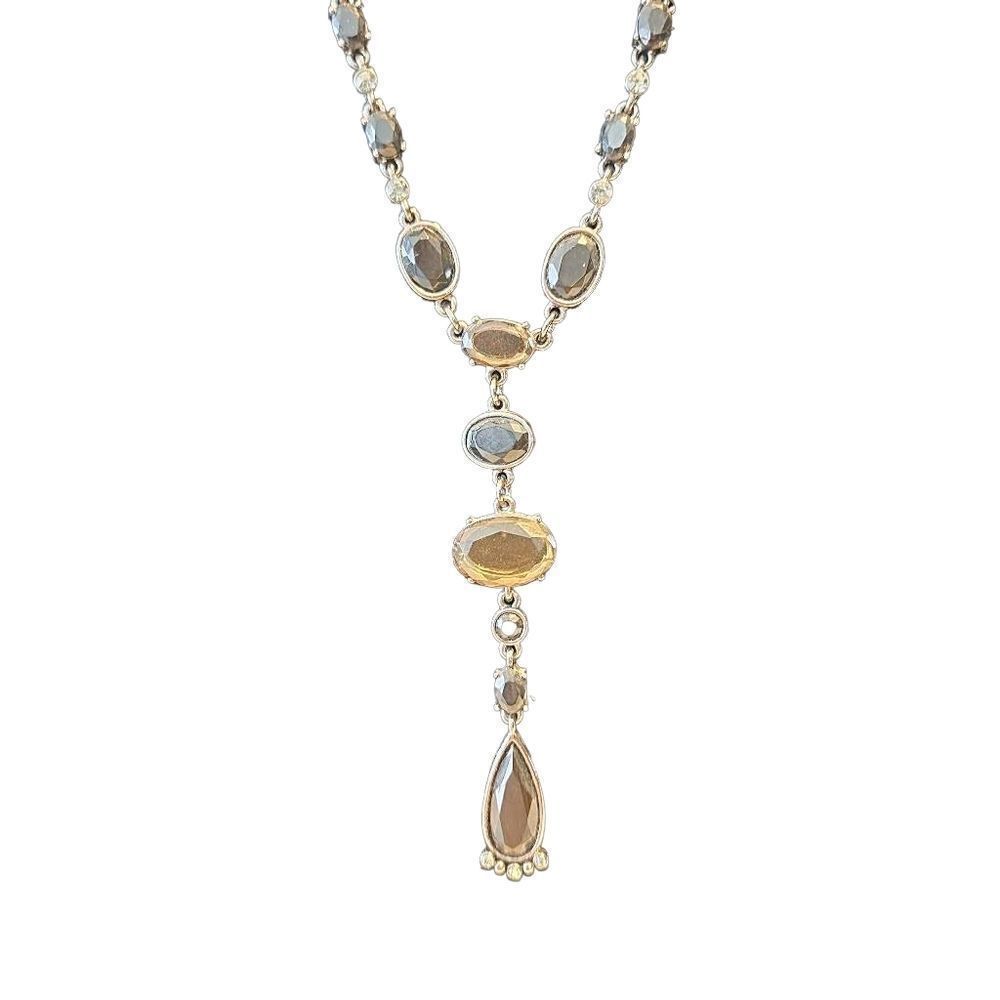 Vida Jewels Silver, Black, & Yellow Necklace